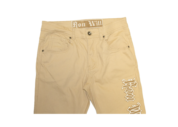 Twill Logo Pants
